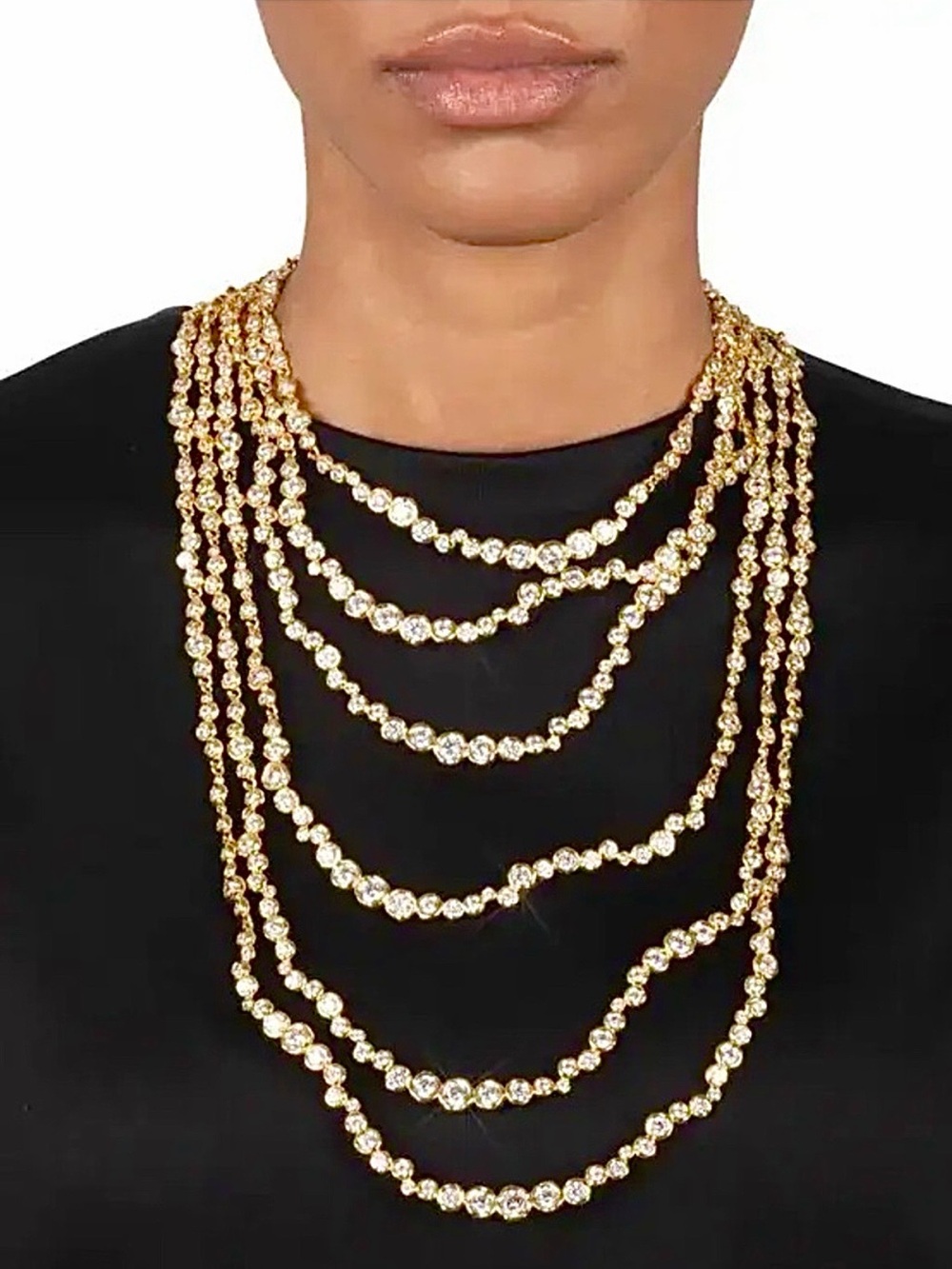 Alexis Bittar Asterales Multi Layer Necklace